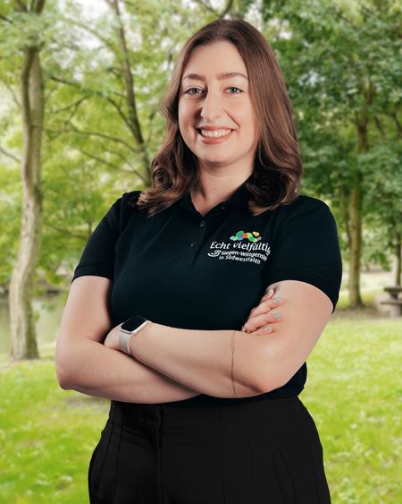 Portraitbild einer Mitarbeiterin