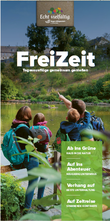 Titelbild der Borschüre FreiZeit
