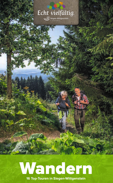 Titelbild der Borschüre Pocketguide Wandern